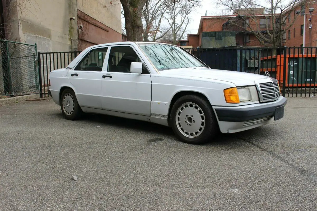 1992 Mercedes Benz 190e Sedan White Rwd Automatic E 26 For Sale