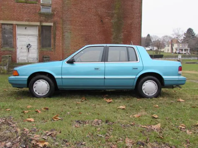 1992 Plymouth Acclaim One Owner Original Paint Clean Low Miles