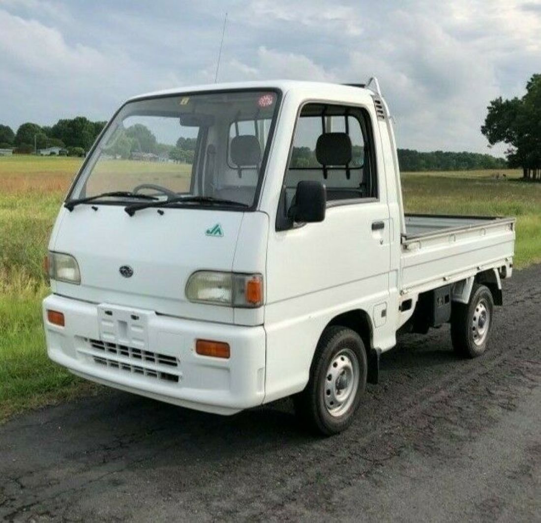 1992 Subaru Sambar JDM Minitruck 2WD  Japanese Farm Truck  Excellent 