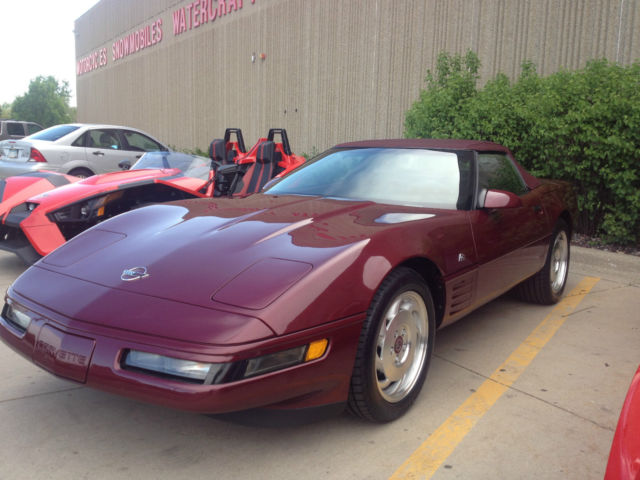 1993 Chevrolet Corvette 40th Anniversary Ruby Red For Sale Chevrolet Corvette 1993 For Sale In