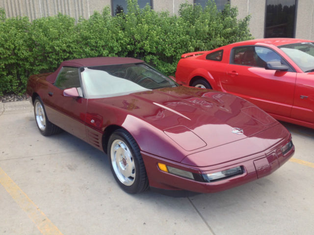 1993 Chevrolet Corvette 40th Anniversary Ruby Red For Sale Chevrolet Corvette 1993 For Sale In