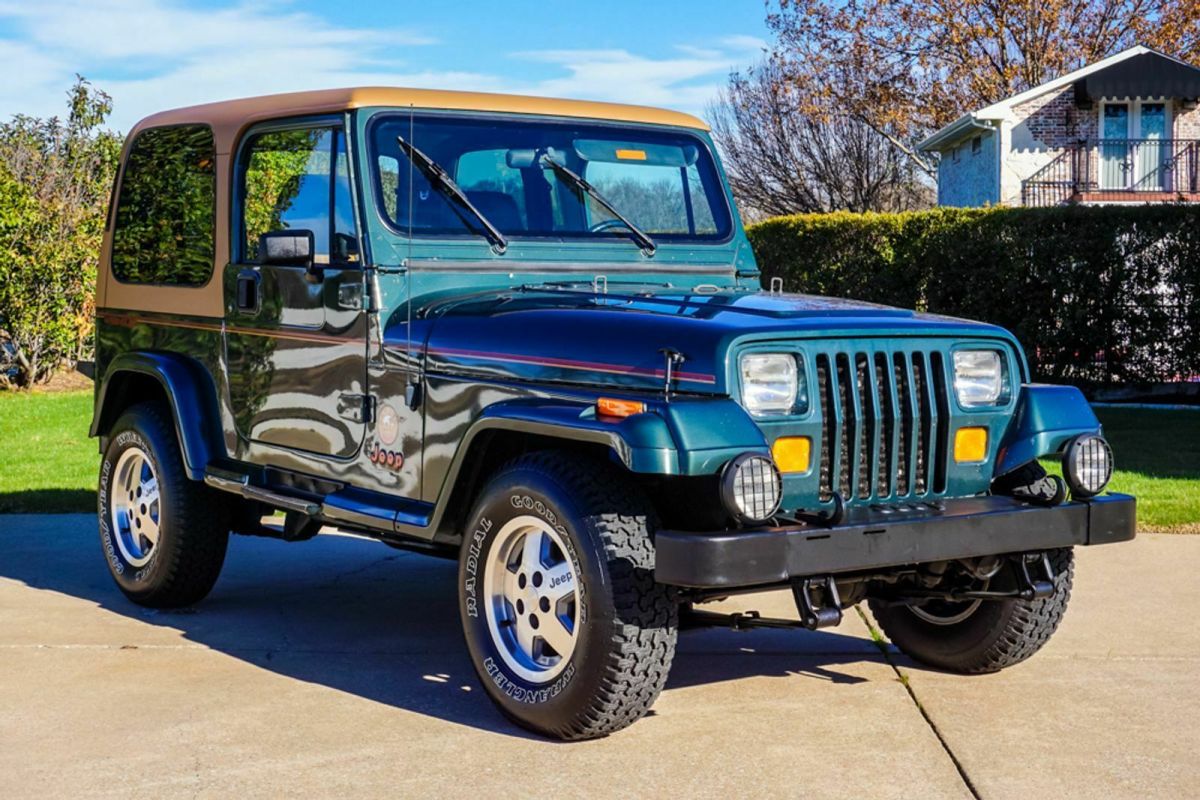 1993 Green Yj For Sale Jeep Wrangler Yj 1993 For Sale In Wylie