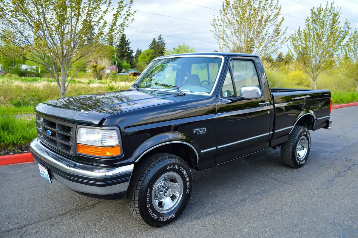 1994 FORD F150 SINGLE CAB SHORT BED XL 4WD ONLY 83K ORIGINAL MILES