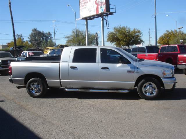 2007 Dodge Ram 3500 Mega Cab SLT 177337 Miles Silver Crew Cab Pickup ...