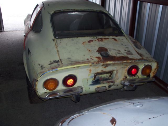 3 OPEL GT complete project cars with may additional parts for sale