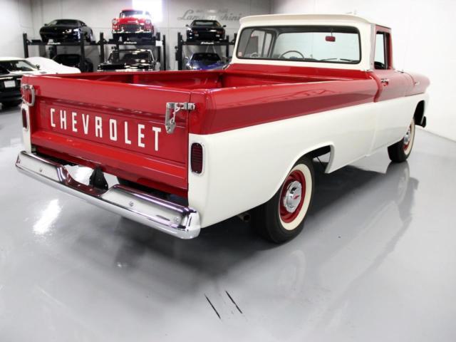 61 Chevy Apache Longbed Fleetside Truck 328 V8 Redwhite Grey