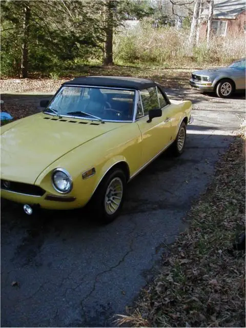 1979 fiat 124 spider parts