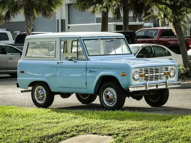 Blue (Light) Ford Bronco with 70239 Miles available now! for sale - Ford Bronco SUV 1972 for