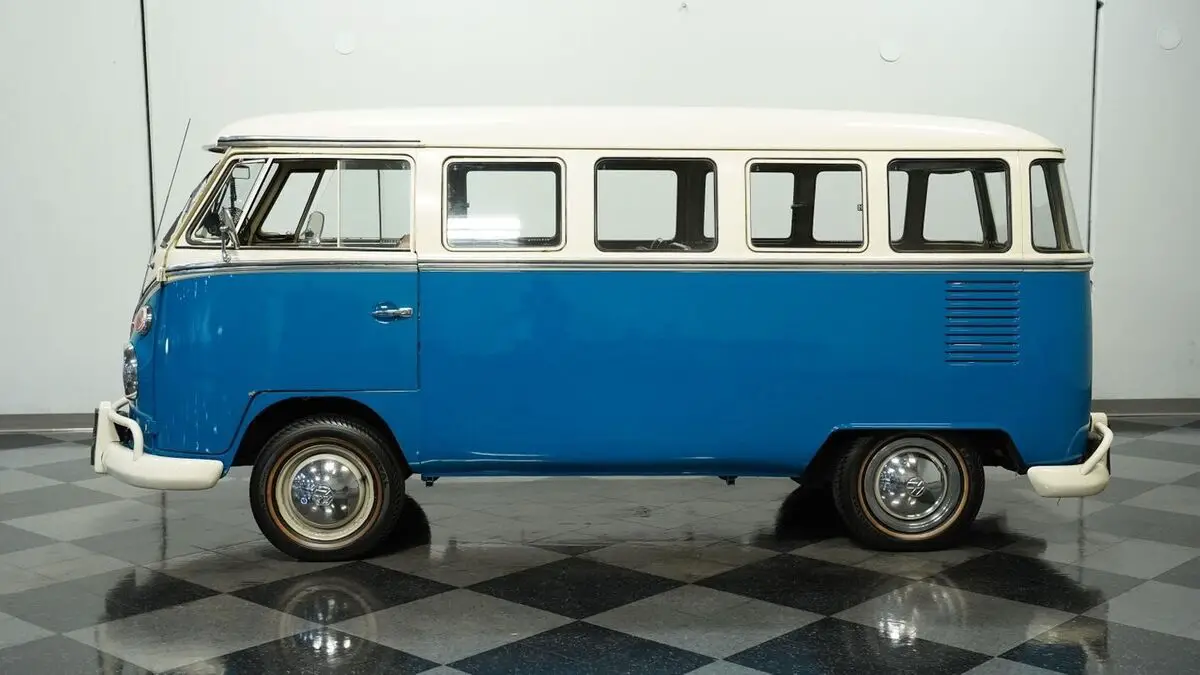 Classic Vintage Chrome Vw 15 Window Kombi Bus 1600cc Manual