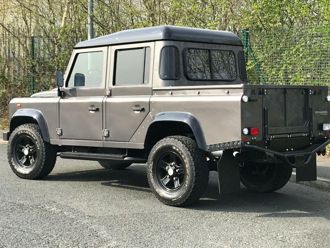 Landrover Defender 110 Double Cab Crew Cab 2 5tdi Lhd Extensive Rebuild For Sale Land Rover