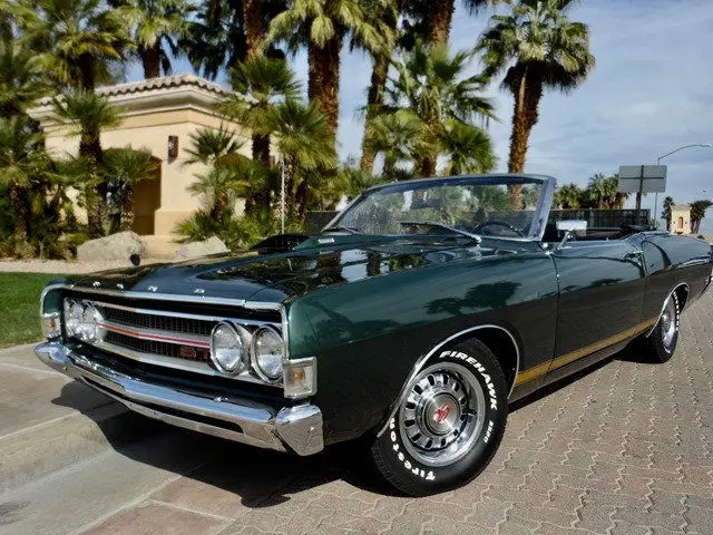 NO RESERVE 1969 FORD TORINO GT CONVERTIBLE 390 S CODE 4 SPEED 1 OF 1