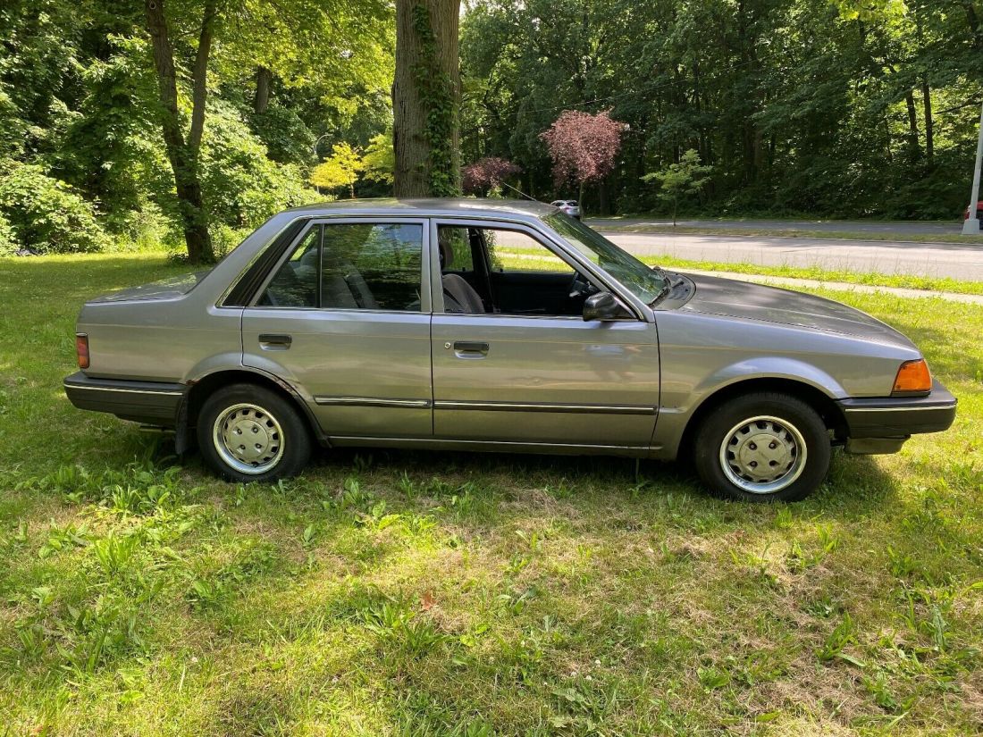 One owner only 48k from new a 1989 Mazda 323 base sedan