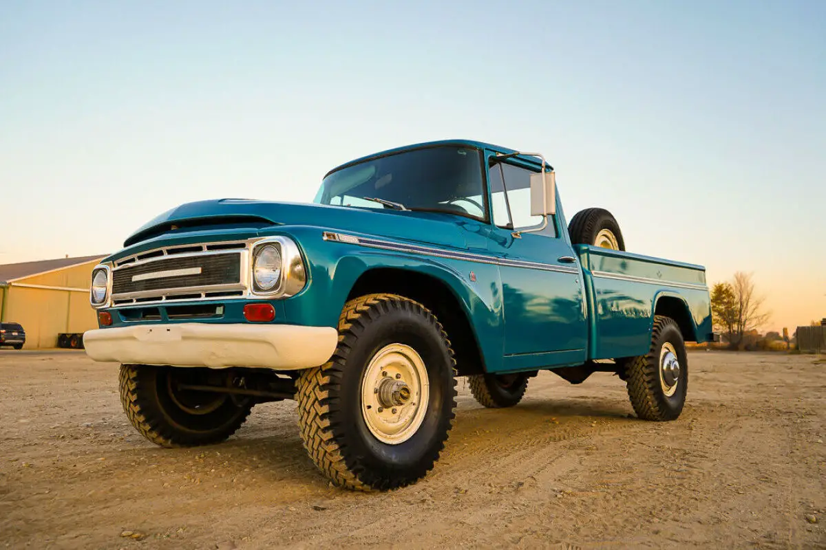 RARE 1968 International Harvester 1200C, 4x4, Factory Deluxe Package ...