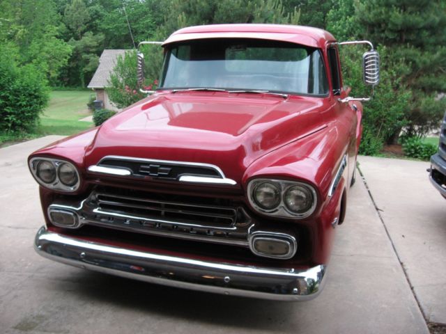 red 1959 Chevy Apache step side pickup for sale - Chevrolet Other Pickups Apache 1959 for sale ...