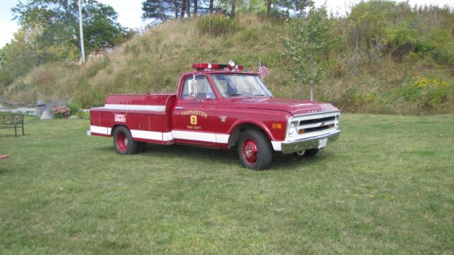 Vintage 1968 Chervrolet C30 One Ton Fire Truck No Reserve! for sale - Chevrolet Other Pickups ...
