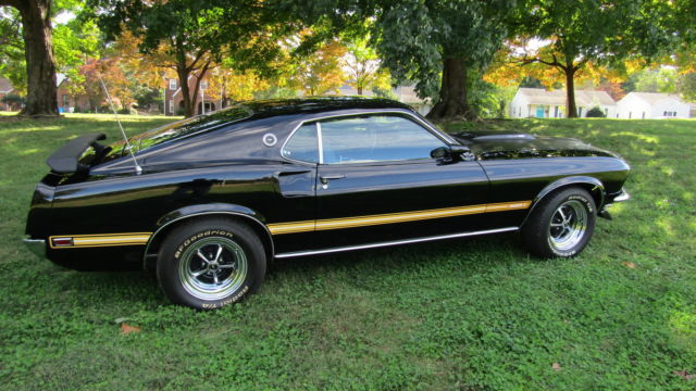 1069 mustang mach 1 428 super cobrajet Q code automatic for sale - Ford ...