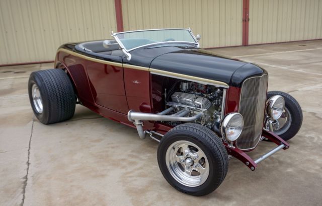 1932 Ford Hot Rod Burgundy - Gray for sale - Ford Model B Roadster Hot ...
