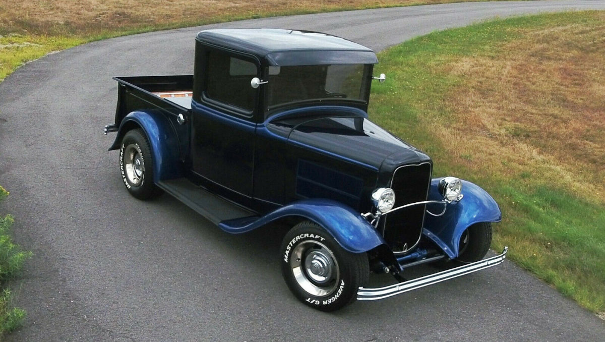 1932 Ford Model B Custom Truck Hot Rod Low Miles Excellent Condition Maine For Sale 0593