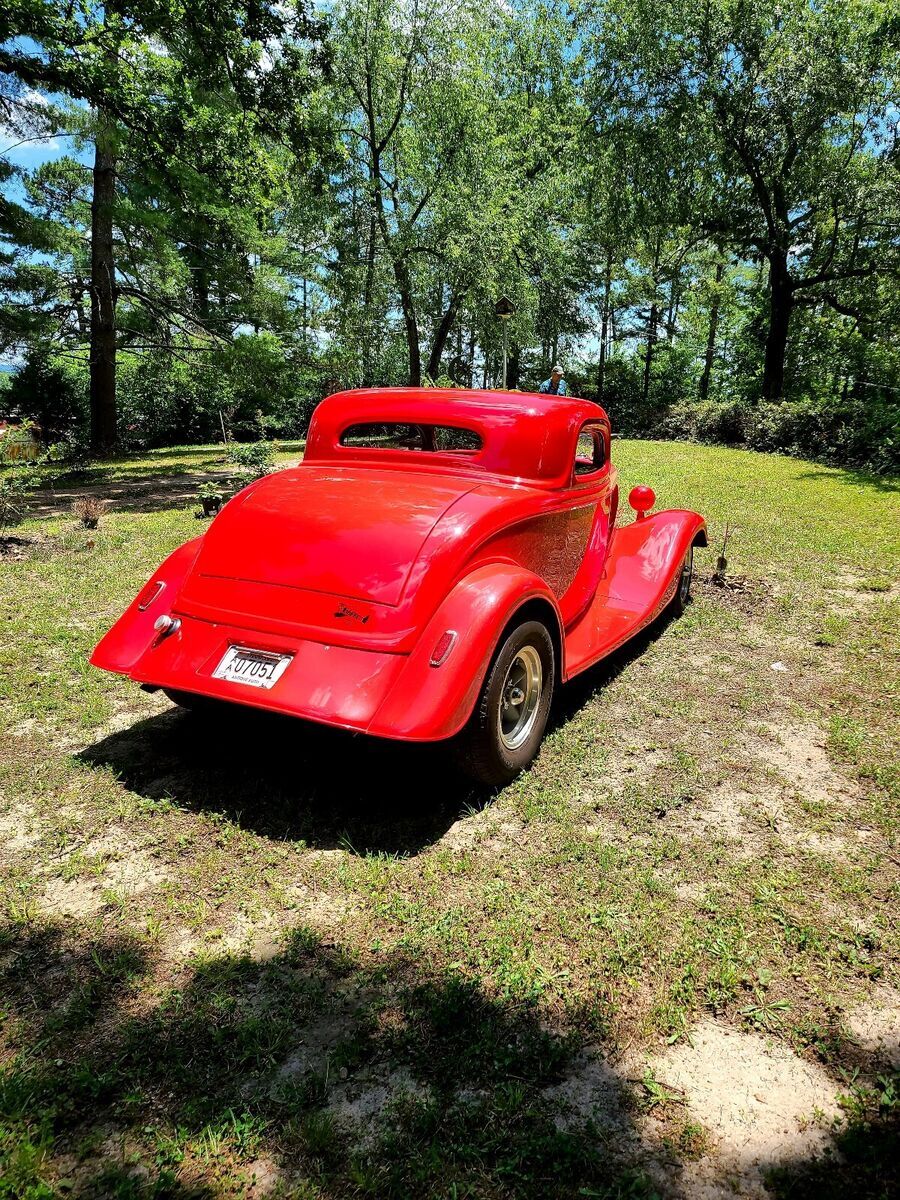 1934 Ford Coupe Red For Sale