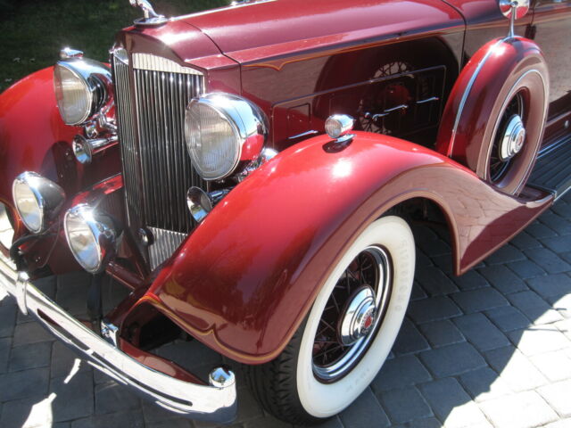 1934 Packard Super Eight Convertible Victoria Dietrich Design for sale ...