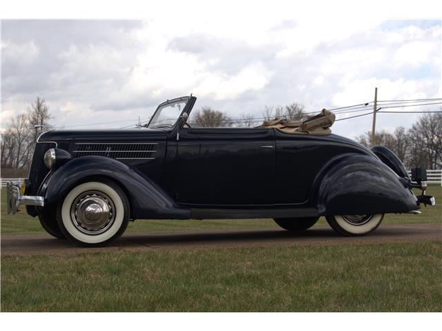 1936 Ford Convertible V8 3-Speed Bambalino Blue for sale