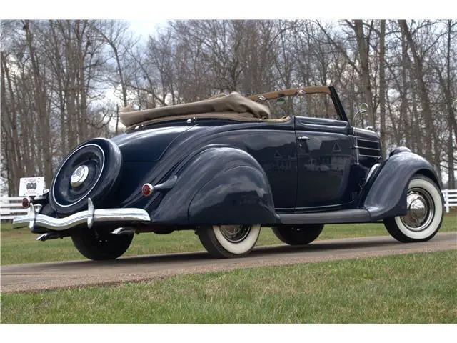 1936 Ford Convertible V8 3-Speed Bambalino Blue for sale