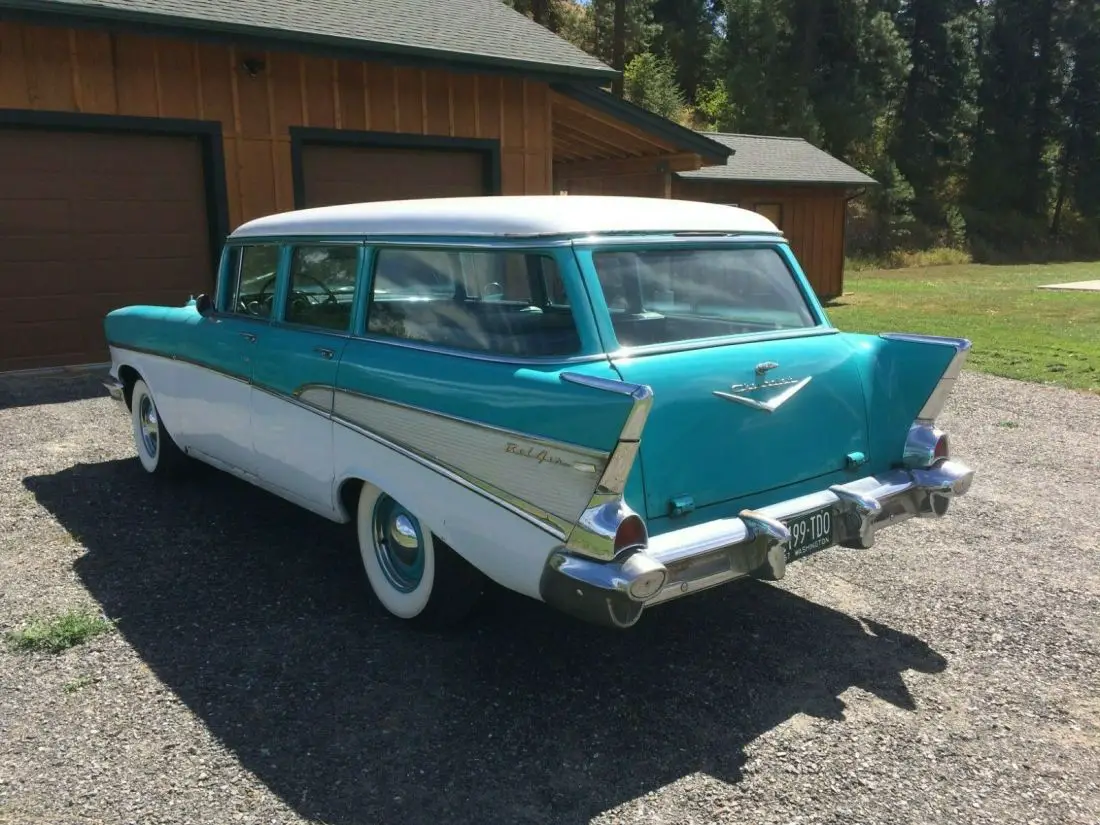 1957 Chevy 210 4-door Wagon Project Car for sale - Chevrolet Bel Air