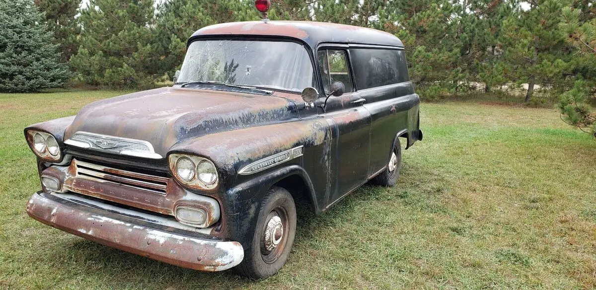 1959 Chevrolet 3100 Black for sale