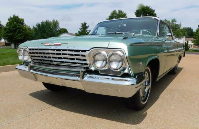 1962 CHEVROLET IMPALA 409 DUAL CARBURETORS 4 SPEED ROTISSERIE RESTORED ...