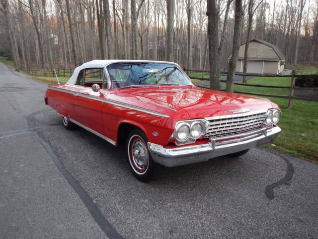 1962 CHEVROLET IMPALA SUPER SPORT CONVERTIBLE for sale - Chevrolet ...