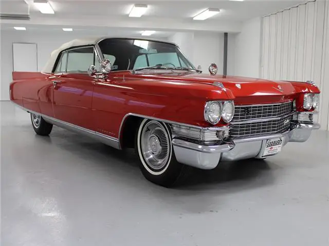 1963 Cadillac Eldorado 39,231 Miles Red Coupe for sale - Cadillac ...