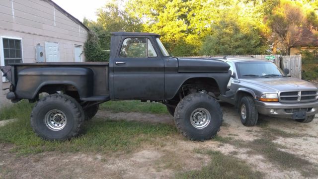 1965 c10 lifted stepside 4x4 project