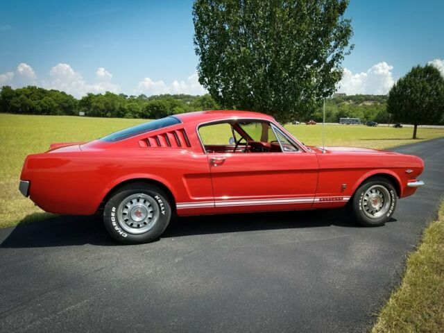 1965 Ford Mustang GT Fastback A code 4 speed 74105 Miles Rangoon Red ...
