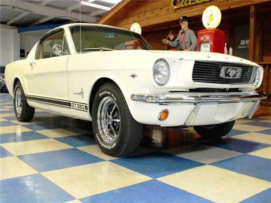 1966 Ford Mustang Fastback 2+2 – White / Black for sale - Ford Mustang ...