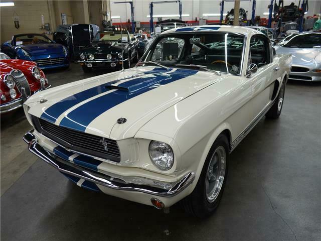 1966 SHELBY GT 350 82107 Miles Wimbledon White COUPE Manual for sale ...