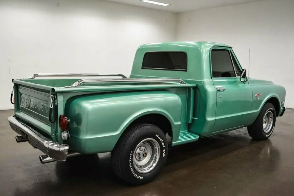 1967 Chevrolet C10 37941 Miles Seafoam Green Truck 427 Big Block V8 ...