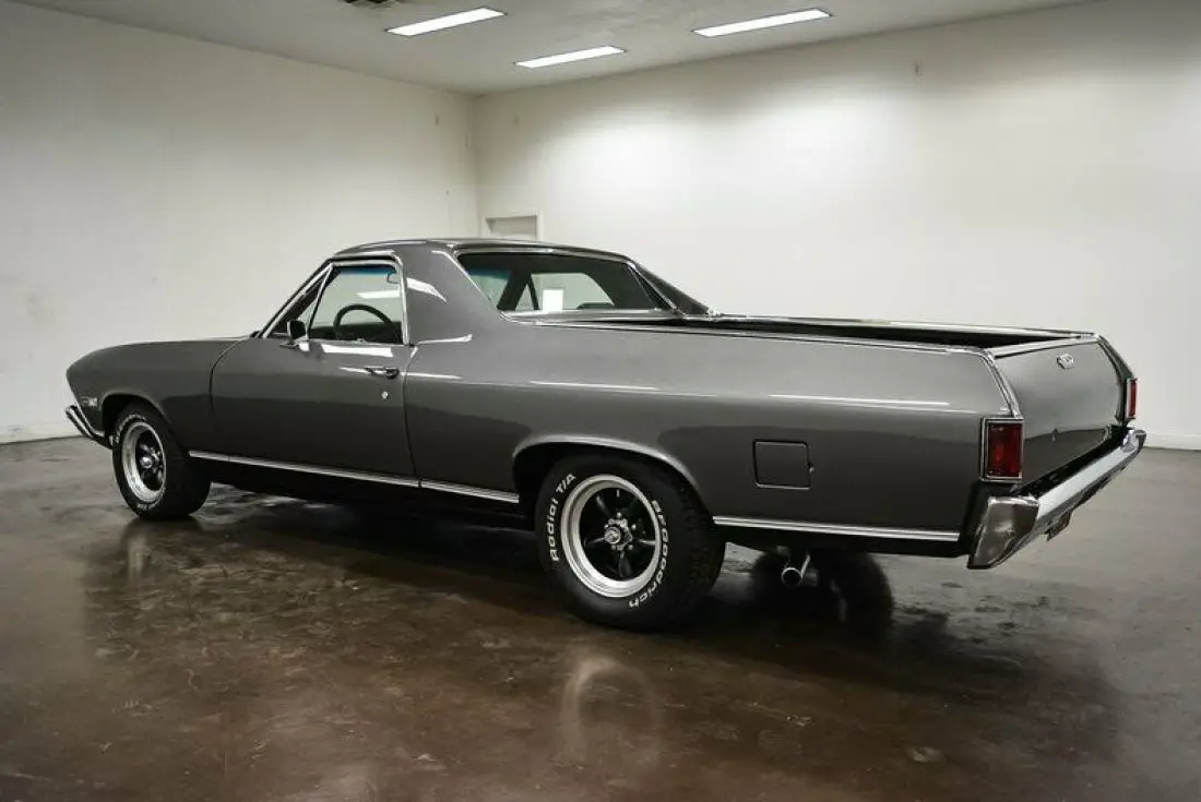 1968 Chevrolet El Camino 6542 Miles Fusion Gray 350 Chevrolet V8 5 ...