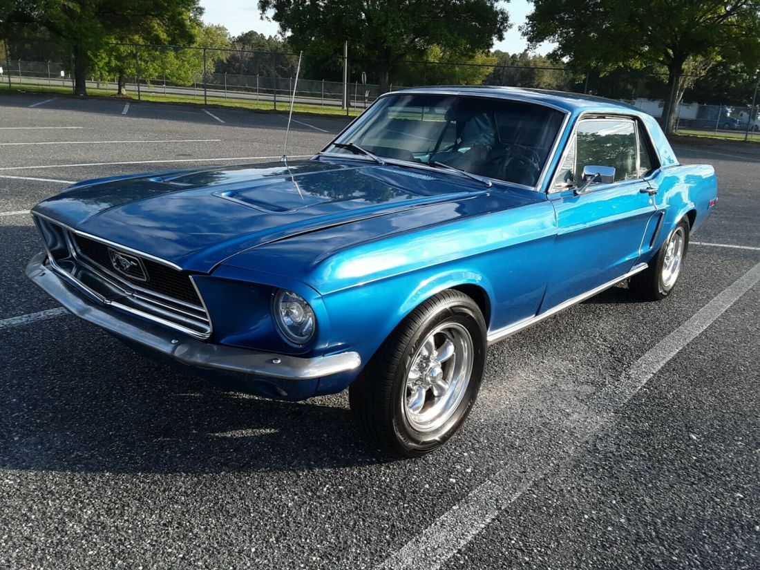 1968 Ford Mustang, 289/V8, blue, 30k mi! for sale - Ford Mustang 1968 ...