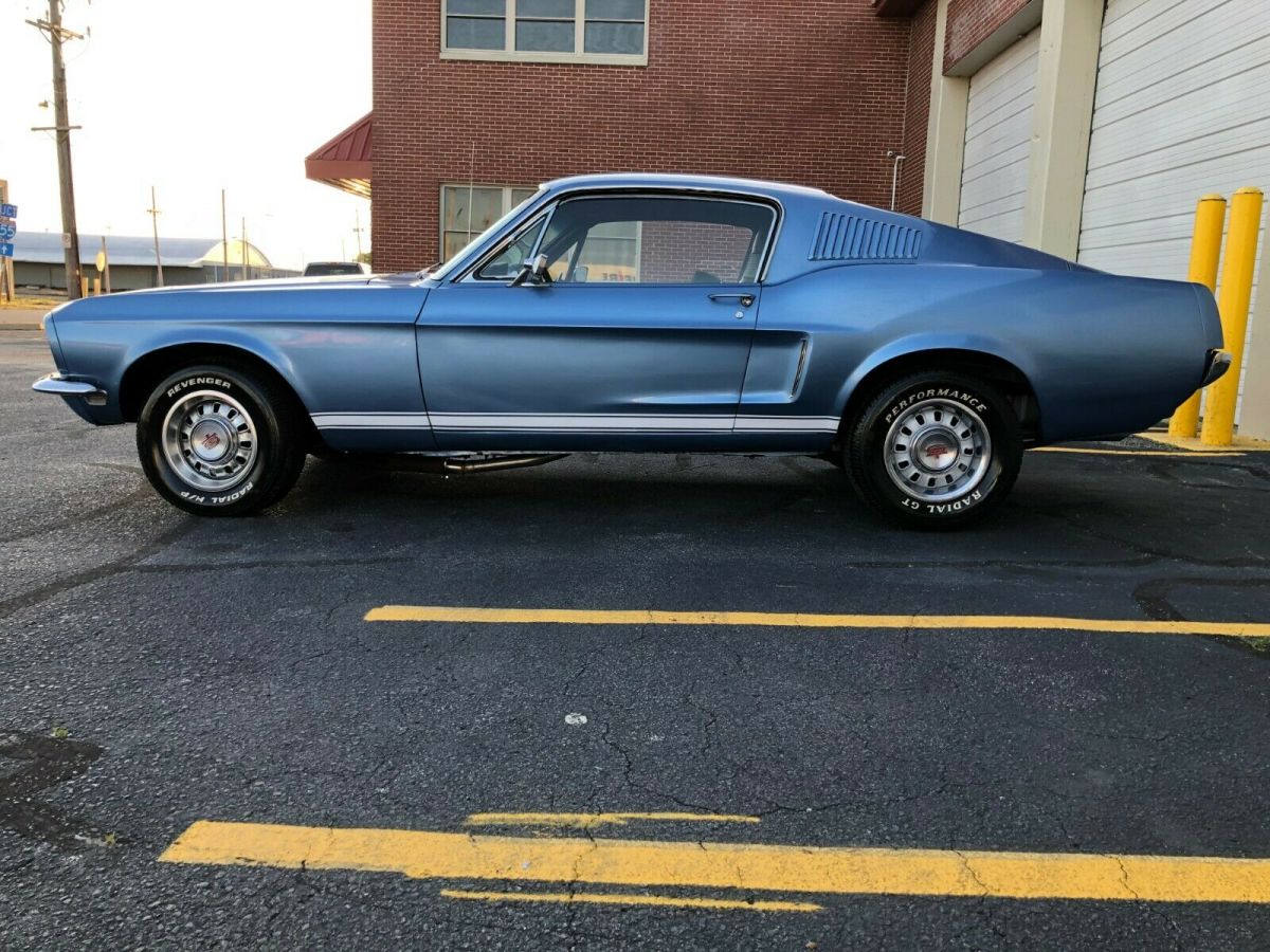 1968 Ford Mustang Fastback Gt Optioned Rare Blue for sale - Ford ...