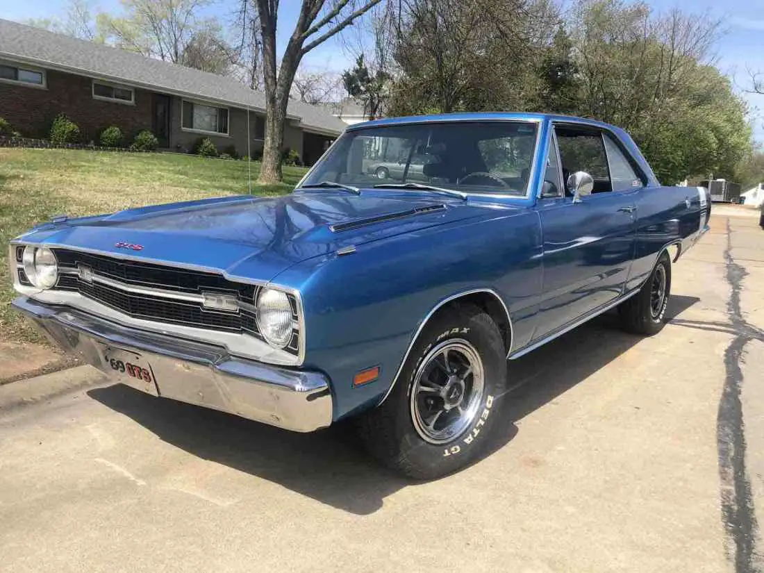 1969 Dodge Dart Sportscar Blue RWD Automatic For Sale