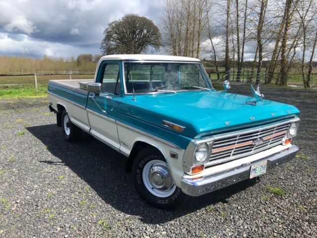 1969 Ford Teal and White Ranger Package Camper Special for sale - Ford ...