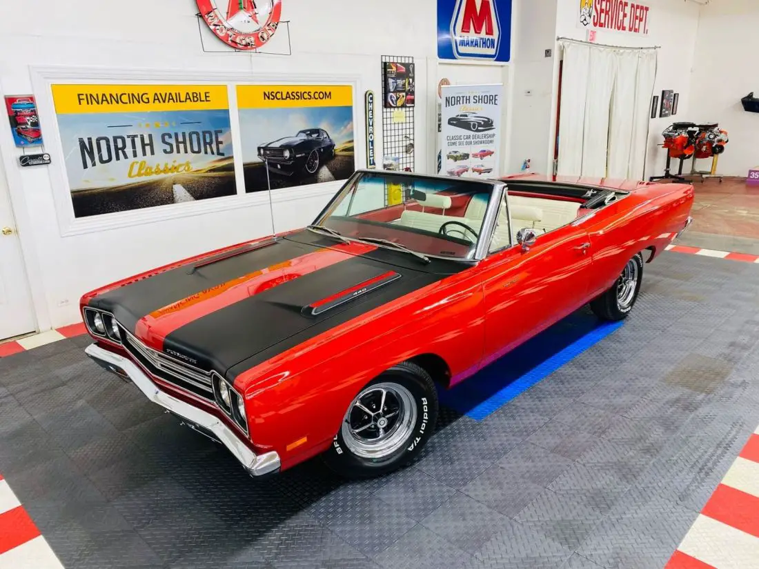 1969 Plymouth Road Runner, Red with 36,172 Miles available now! for ...