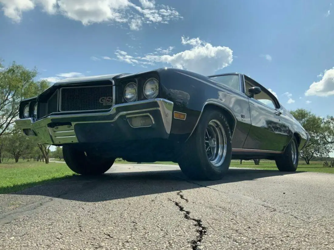 1970 Buick GS GS 350 Auto PS PB GSX spoiler and striping 3423 Miles ...