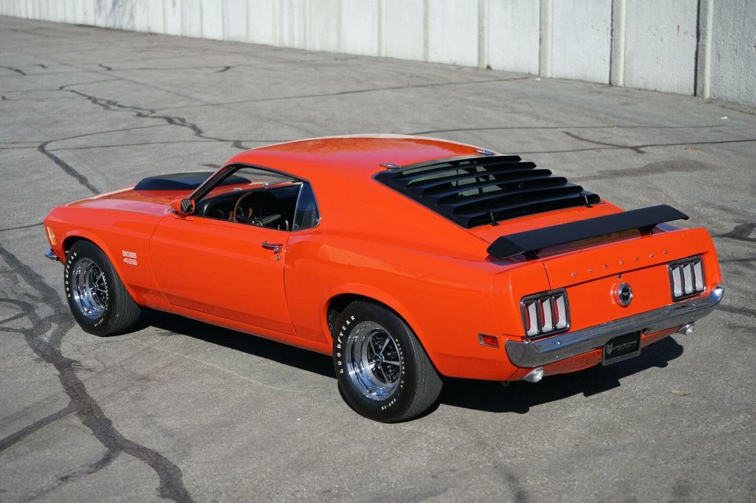 1970 Ford Mustang Boss 429 Boss 429 4,373 Miles Calypso Coral 429 ...