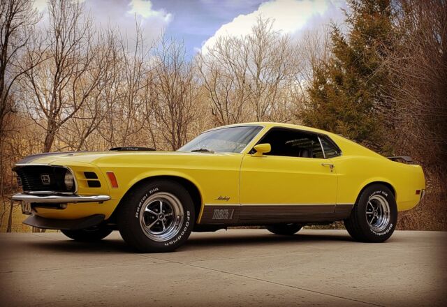 1970 Ford Mustang, Yellow with 77,000 Miles available now! for sale ...