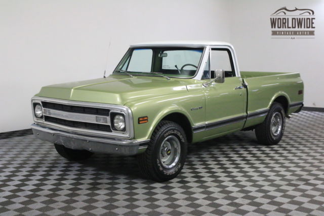 1970 Green SHORT BOX V8 AUTO PS! for sale - Chevrolet C10 SHORT BOX V8 ...