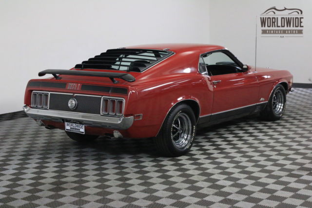 1970 Red 351 CLEVELAND V8 4 SPEED! for sale - Ford Mustang 351 ...