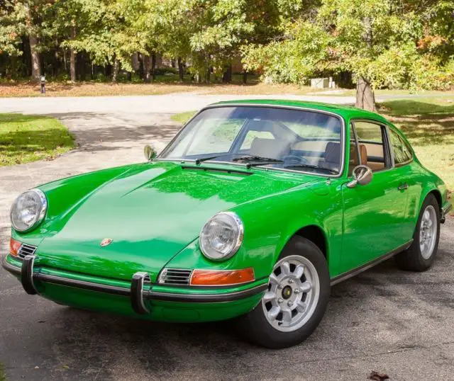 1971 Porsche 911 911T Karmann Coupe - Mint Condition - Conda Green ...