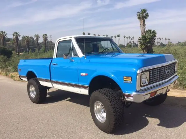 1972 chevy truck 4X4 short bed 72 Chevrolet K-10 Cheyenne super for ...