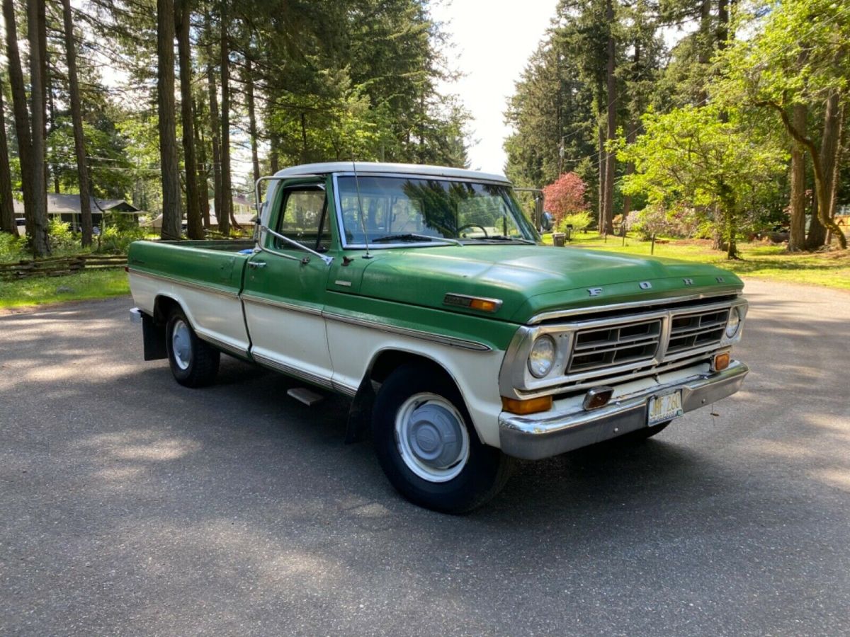 1972 Ford F250 Ranger AC 2WD 130K ALL ORIGINAL NO RESERVE SELL ...